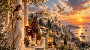 griechische Mythologie und Götter des Olymp